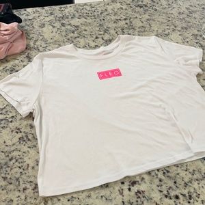 Fleo cropped tee